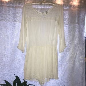 Forever 21 white romper